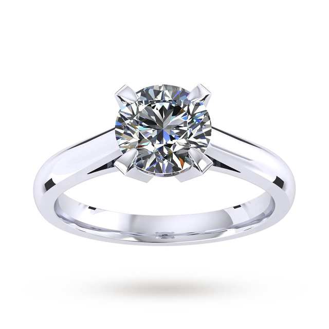 Belvedere Platinum 0.25ct Diamond Engagement Ring Reviews