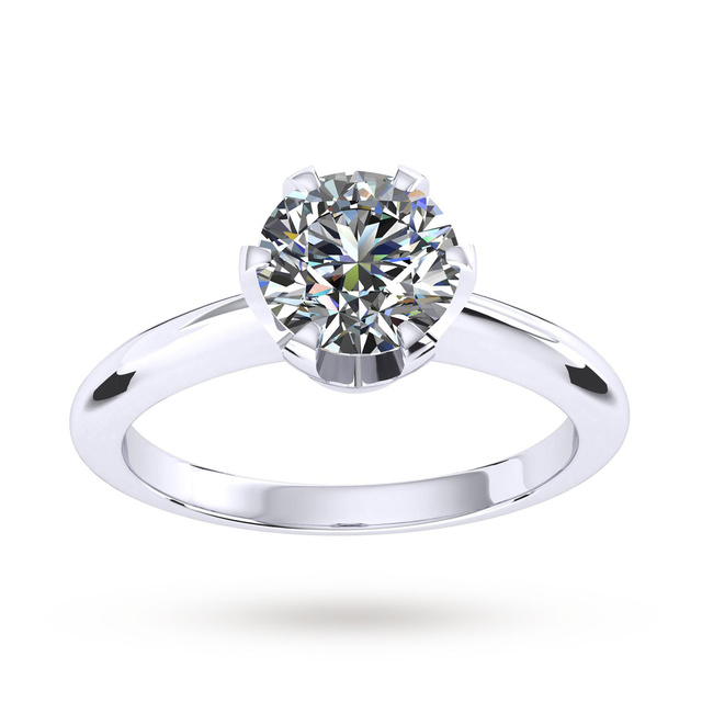 Hermione Platinum 0.70ct Diamond Engagement Ring | Rings | Jewellery ...