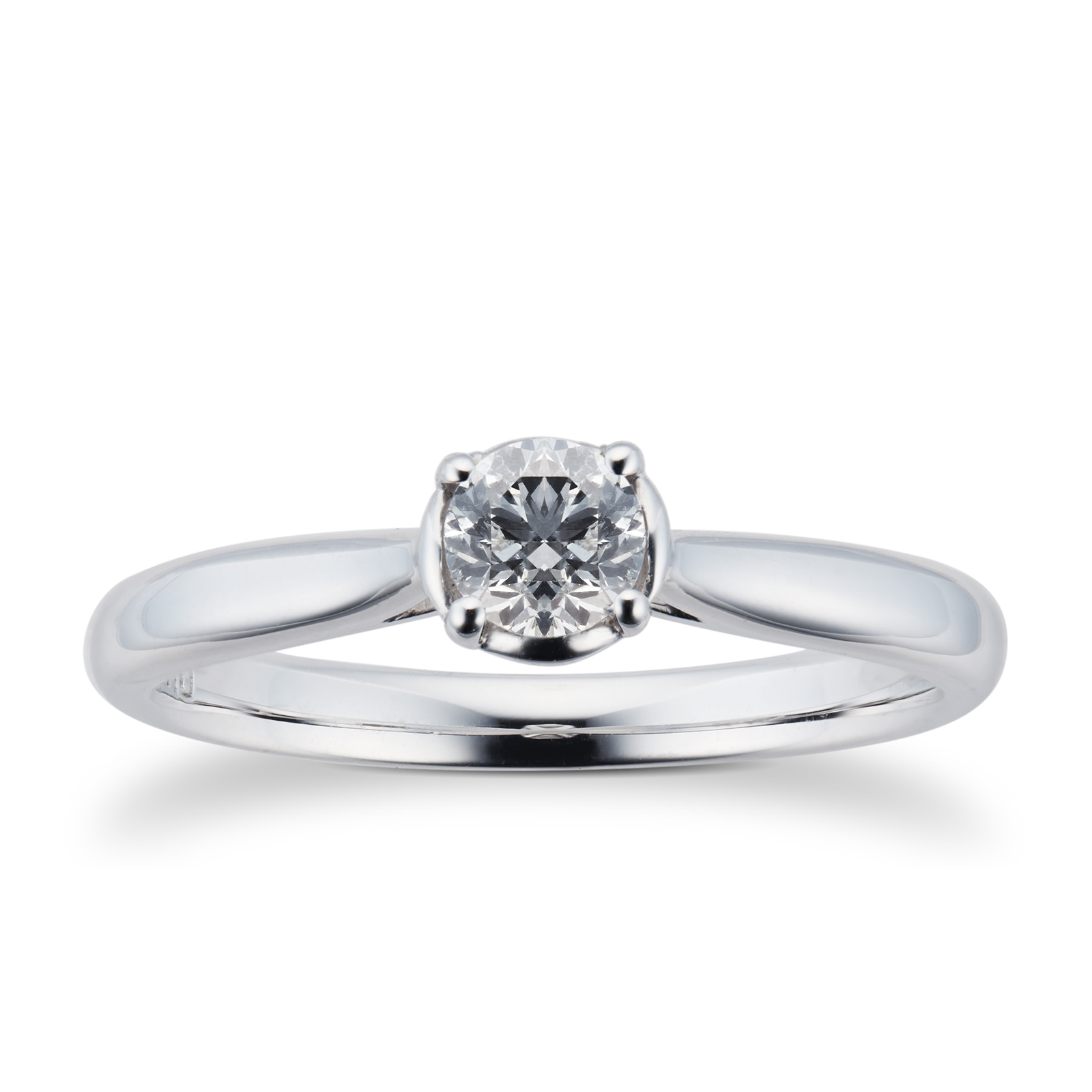 9ct white gold rings