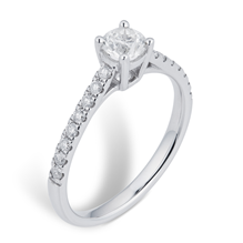 9ct White Gold 0.75cttw Diamond Ring | Rings | Jewellery | Goldsmiths