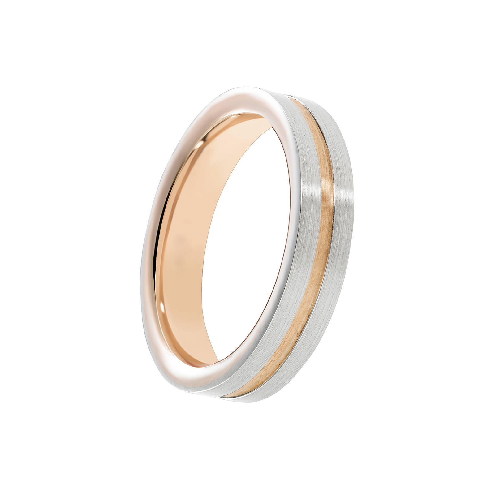 Mappin & Webb 6mm 950 Palladium & Rose Gold Wedding Ring Reviews