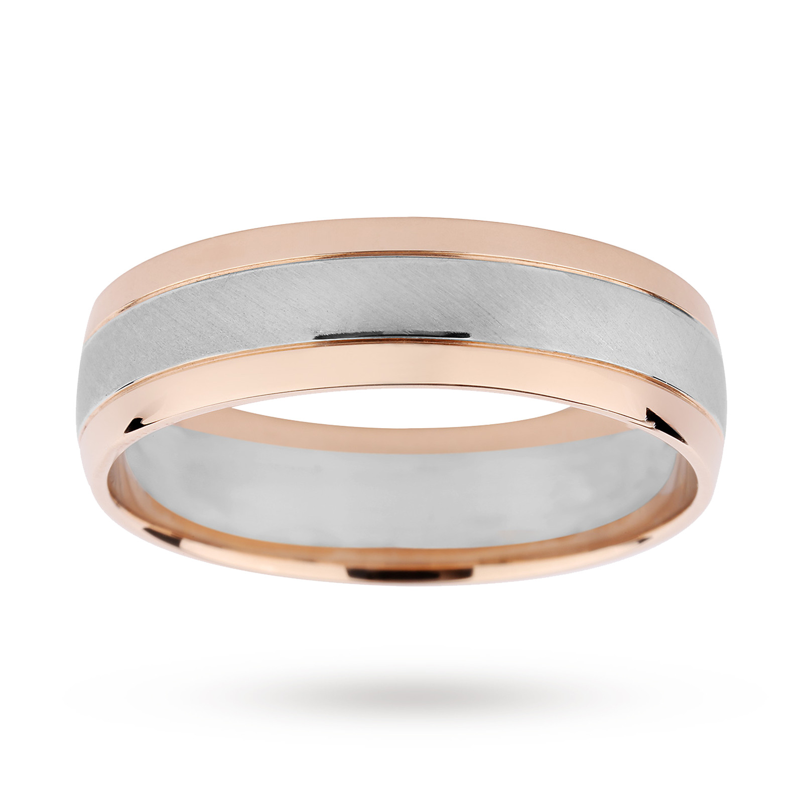 white and gold ring