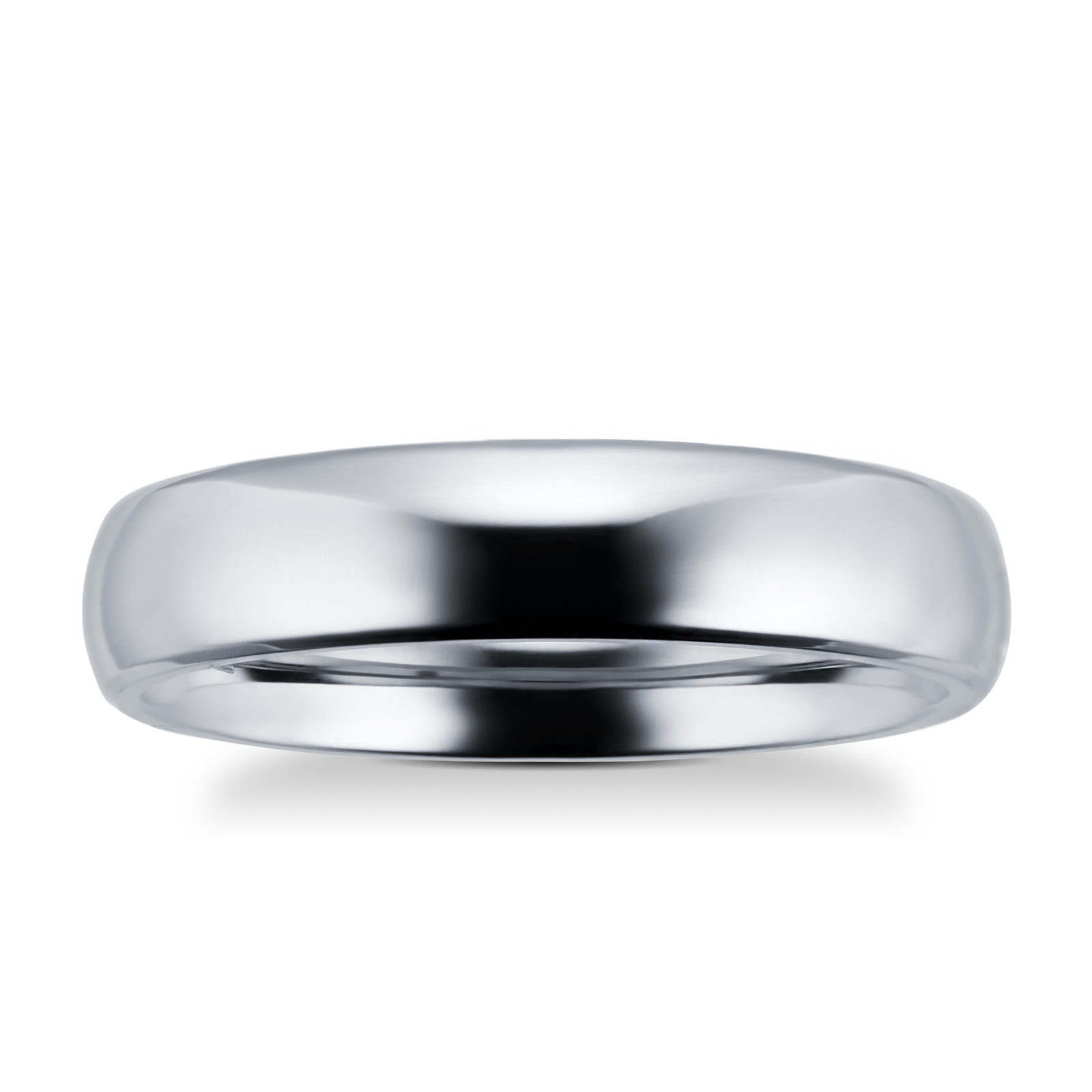 5mm plain band ring in titanium Wedding Rings Jewellery Goldsmiths