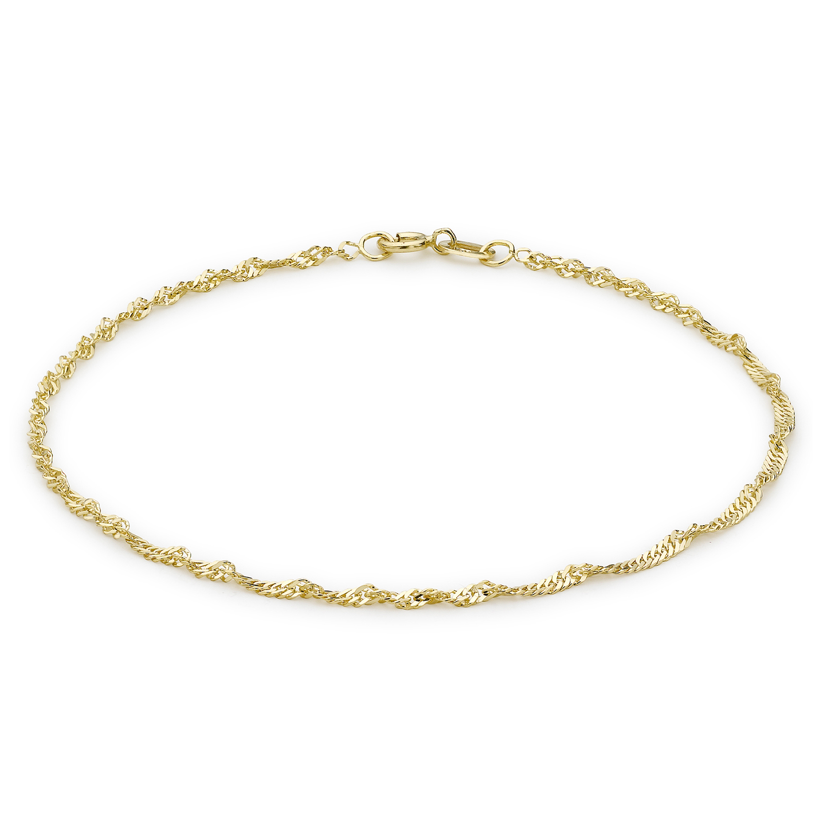 9ct Yellow Gold Twist Curb Bracelet Review