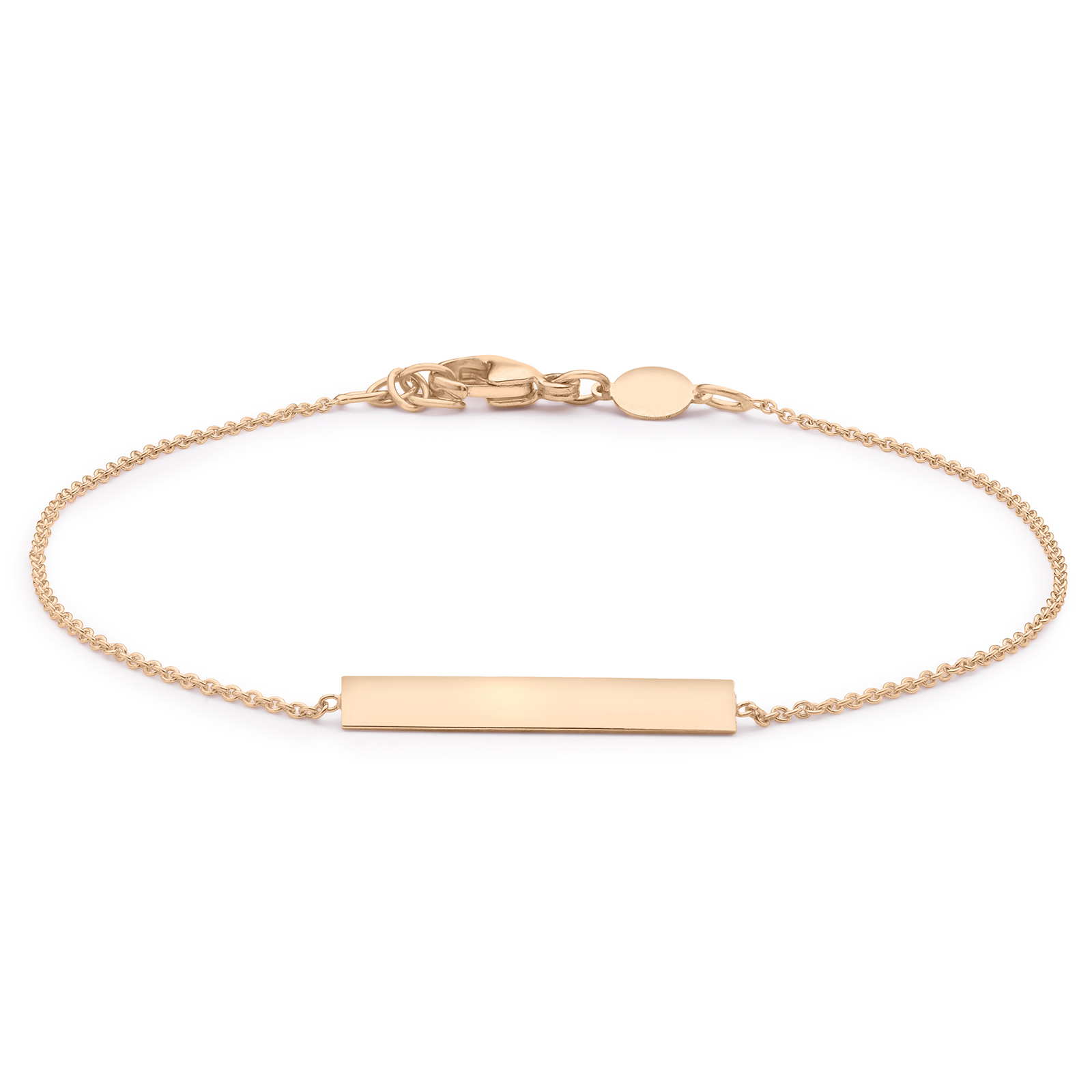 9ct Rose Gold Adjustable Bar Bracelet Review