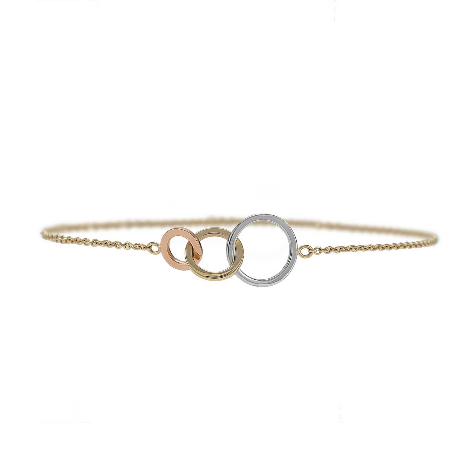 9ct Tricolour Gold Linked Bracelet Review