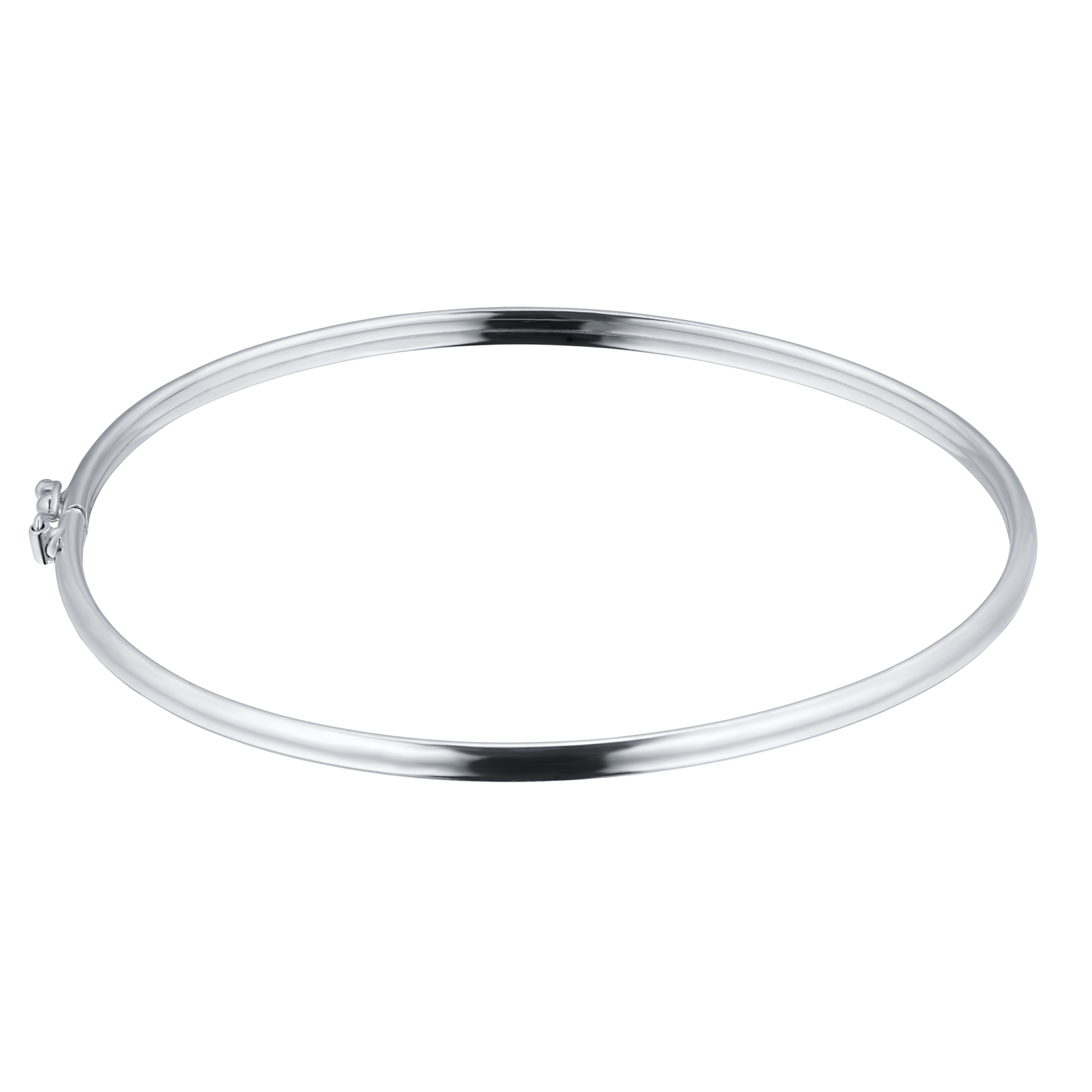 9ct White Gold Narrow Tube Bangle Review