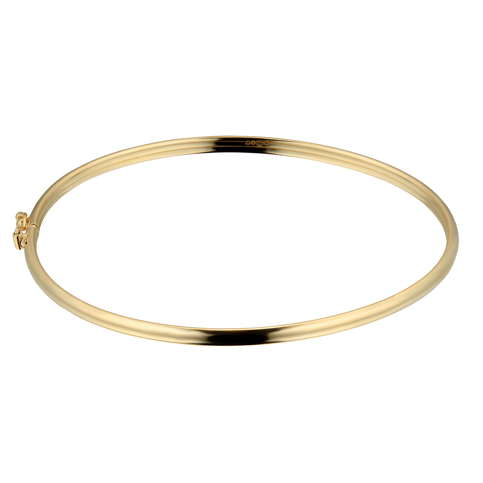 9ct Yellow Gold Narrow Tube Bangle Review