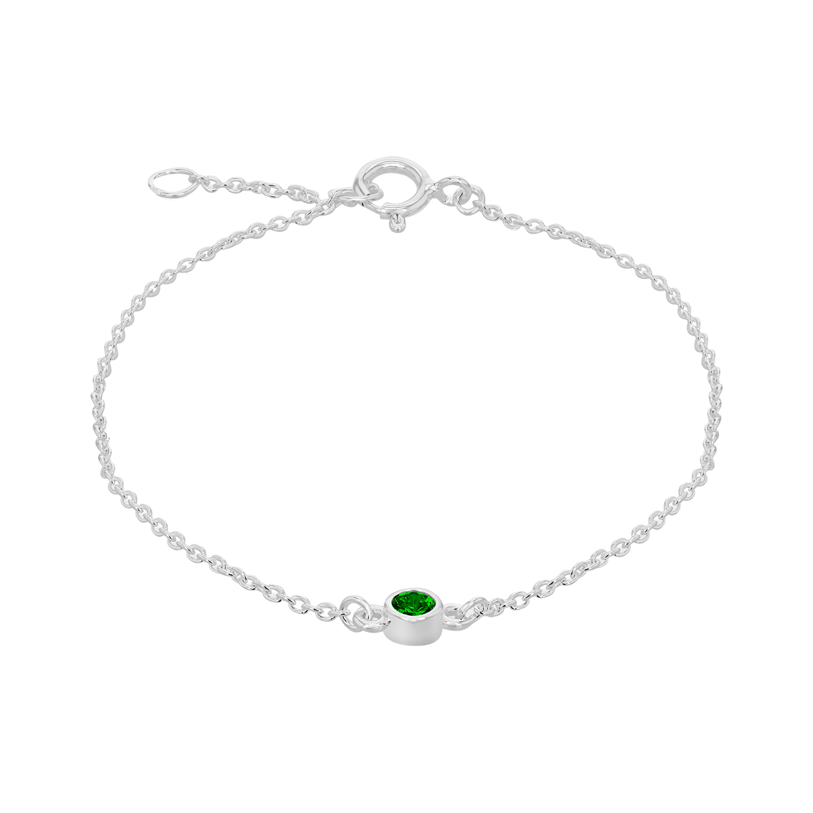 Silver May Green Cubic Zirconia Bracelet Review