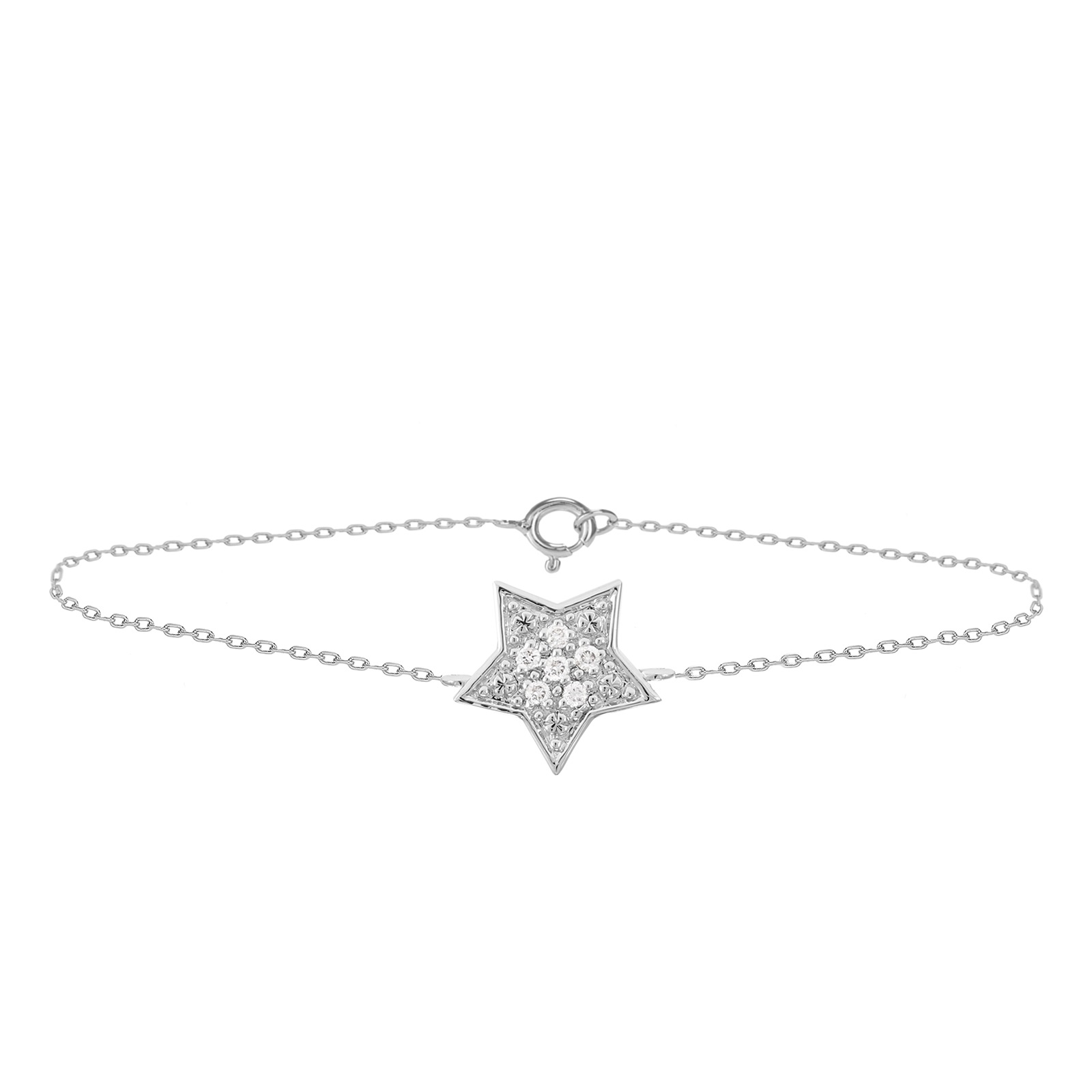 9ct White Gold Diamond Star Bracelet Review