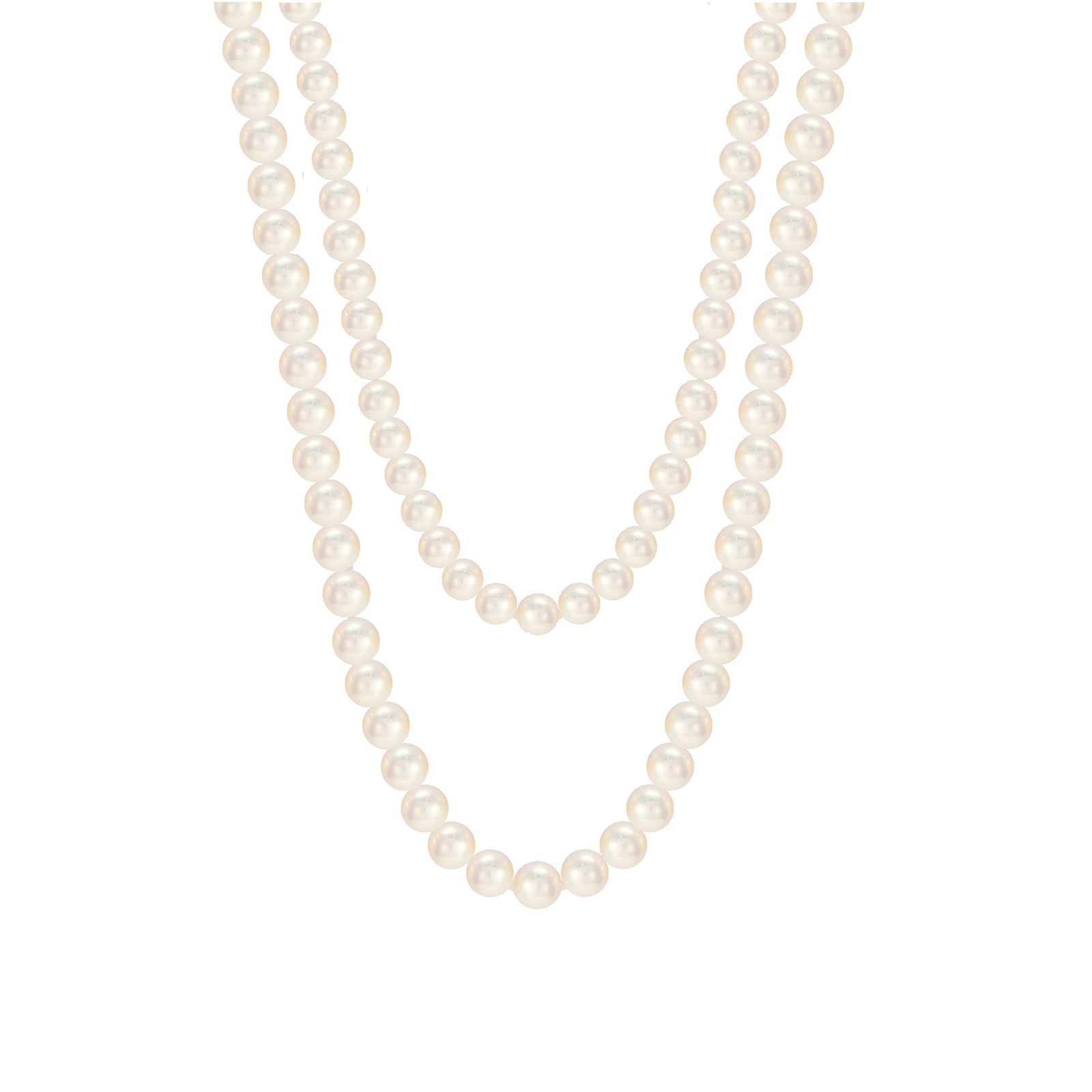 Mappin & Webb 18ct White Gold Freshwater Pearl 32 Inch Necklace Reviews