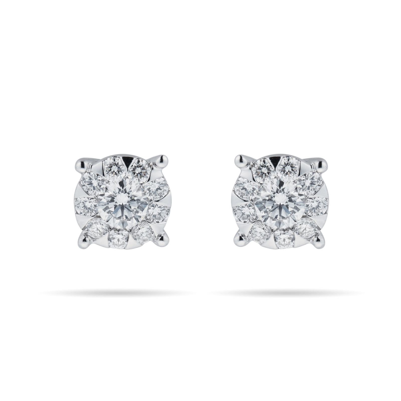 Masquerade 18ct White Gold 0.67cttw Diamond Stud Earrings Review