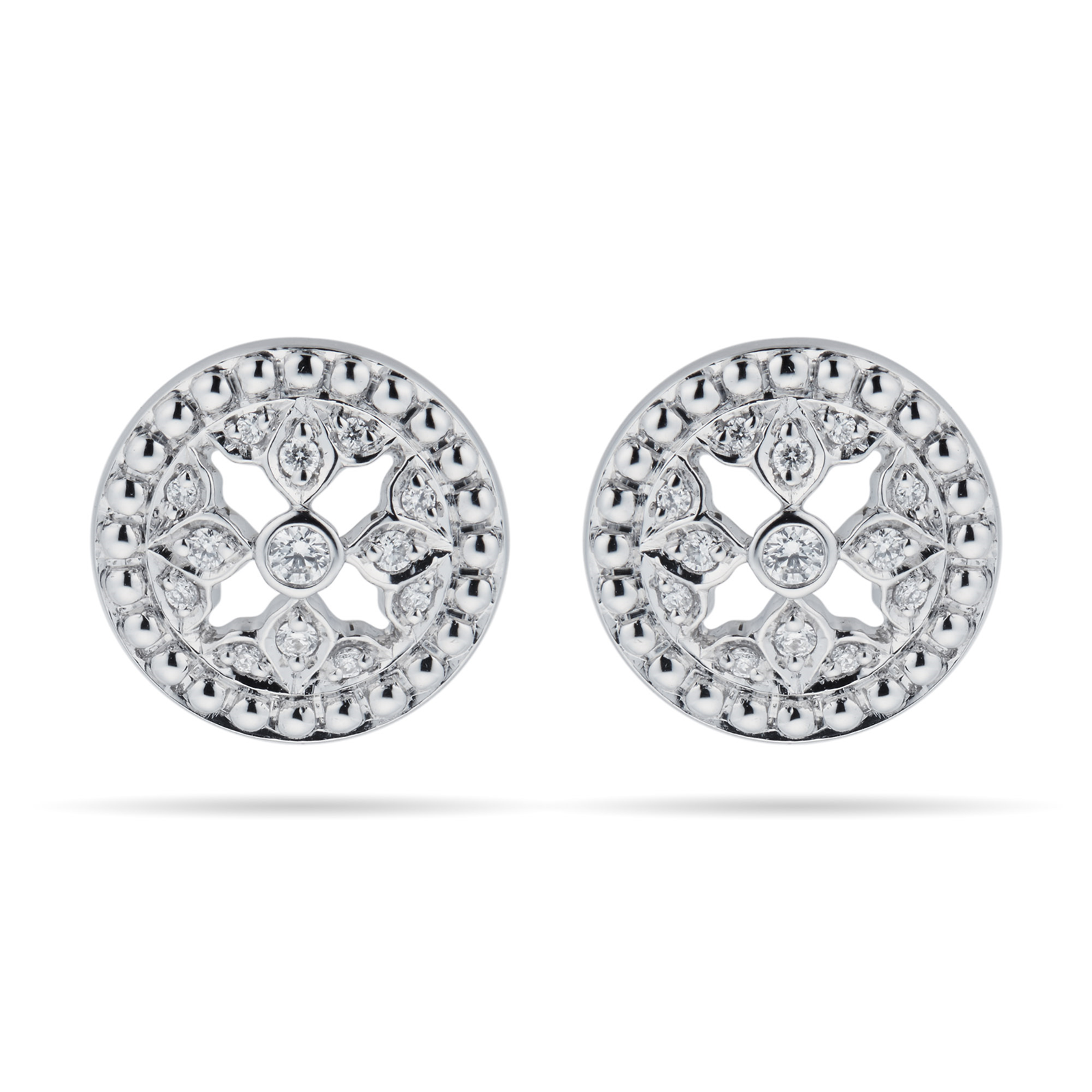 Empress 18ct White Gold 0.10cttw Diamond Stud Earrings Review