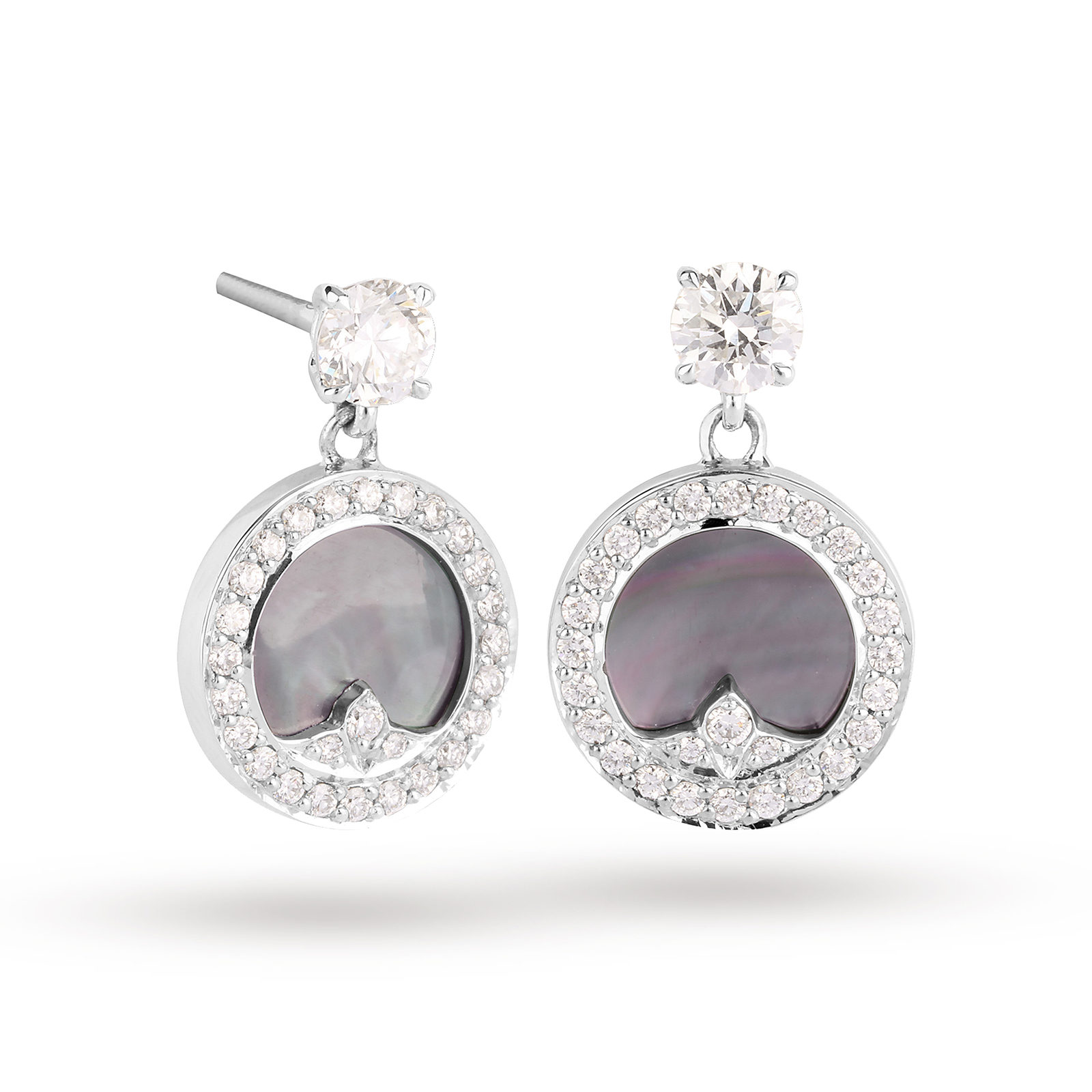 Mappin & Webb Treasure Empress Grey Mother of Pearl Drop ... Reviews