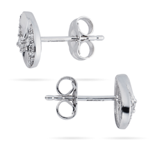 9ct White Gold 0 15ct Diamond Pear Stud Earrings 9ct White Gold 0 15ct Diamond Pear Stud Earrings
