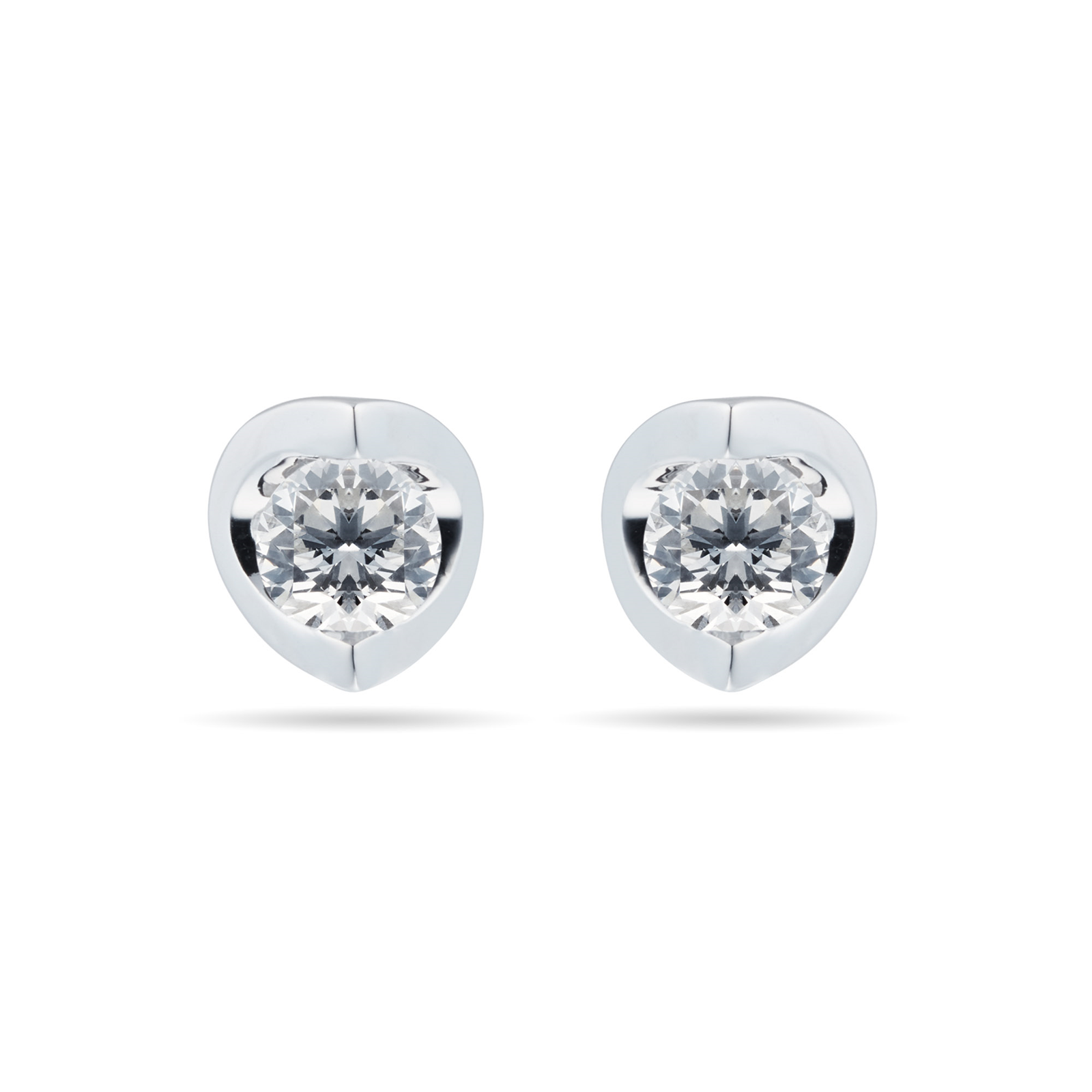 9ct White Gold 0.15ct Tension Set Goldsmiths Brightest Diamond Earrings Review