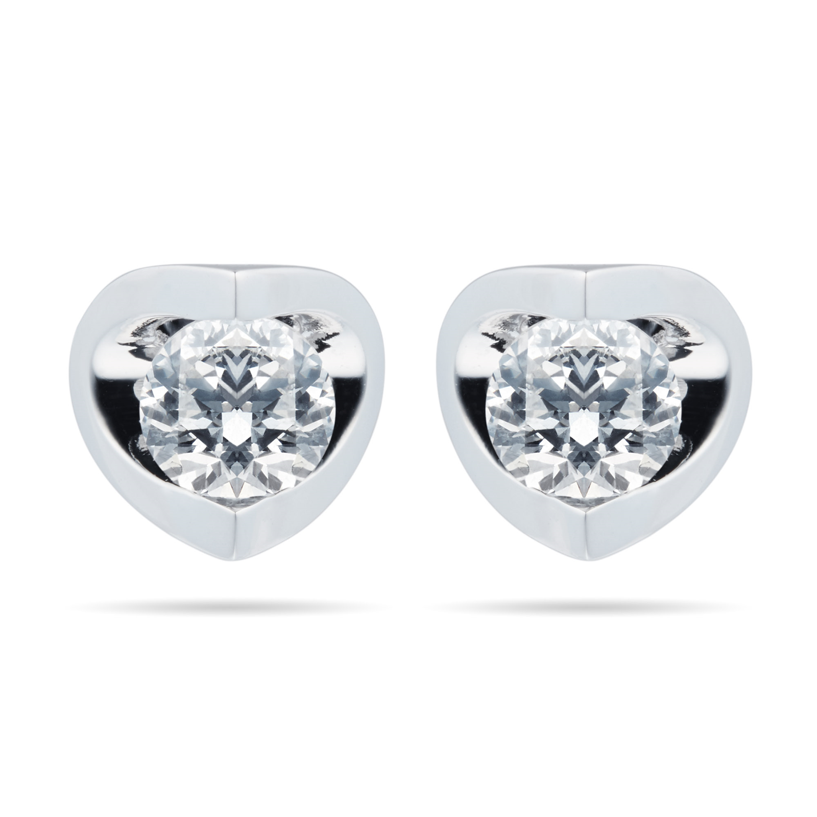 18ct White Gold 0.40ct Tension Set Goldsmiths Brightest Diamond Earrings Review