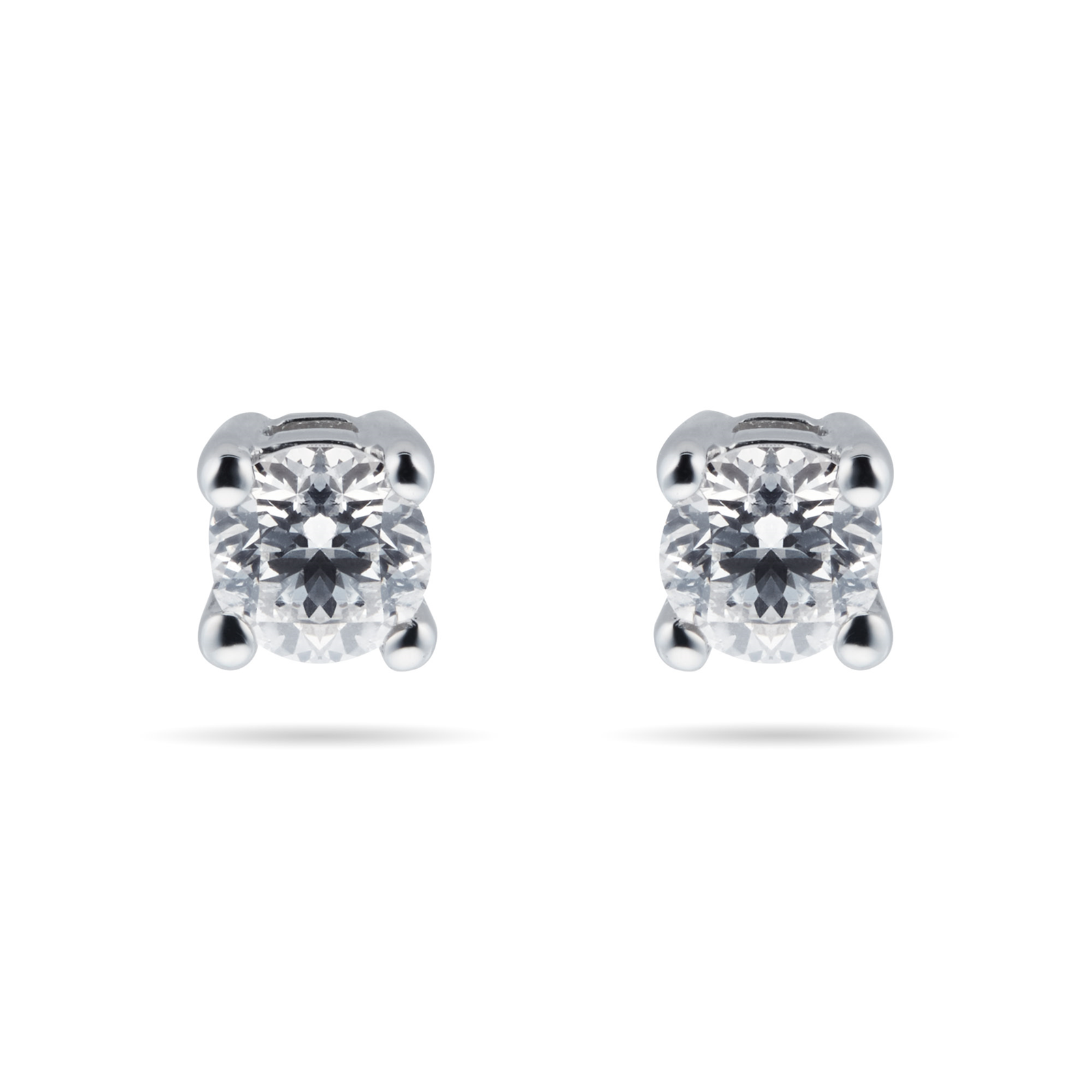 18ct White Gold 0.25cttw Goldsmiths Brightest Diamond Solitaire Stud Earrings Review