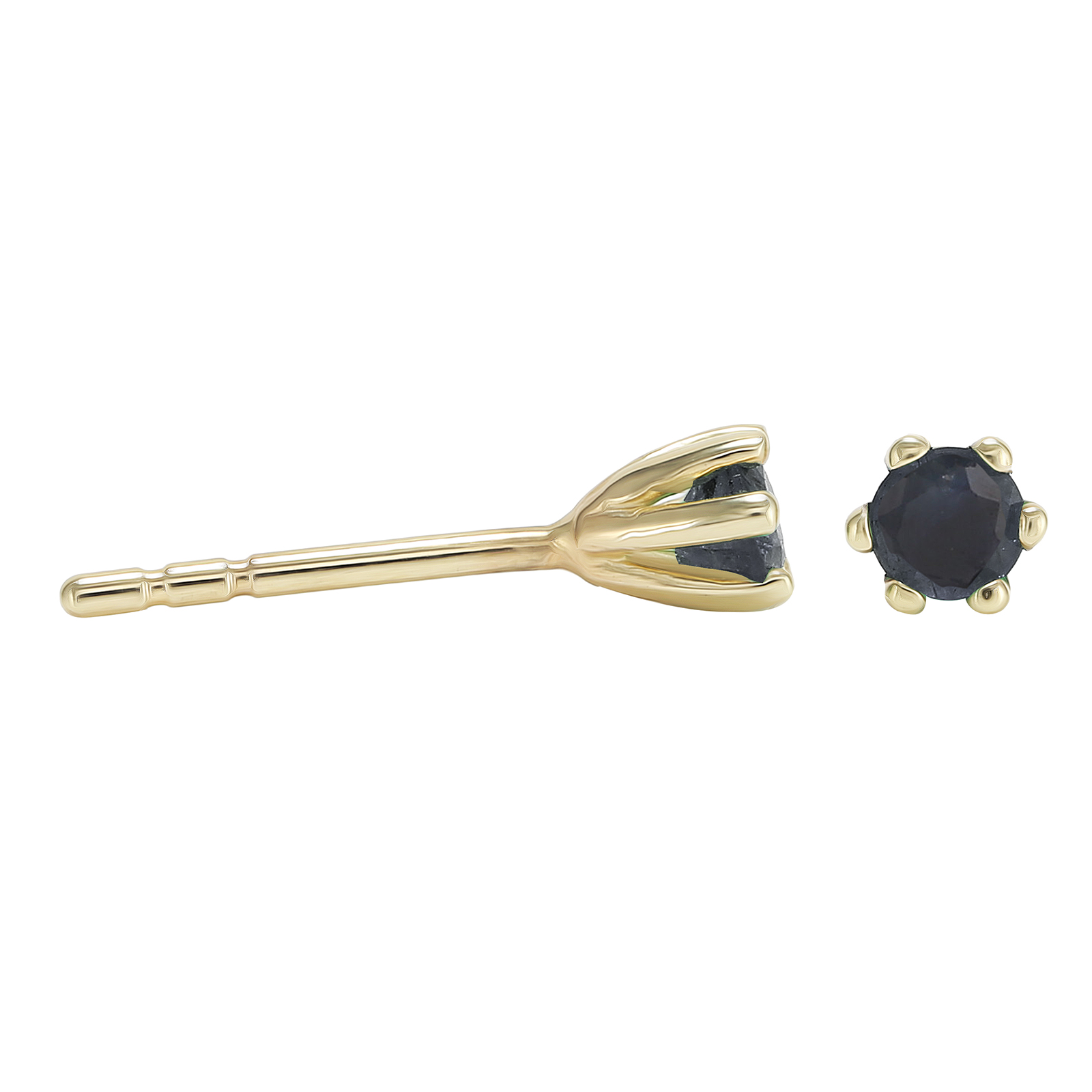 9ct Yellow Gold Sapphire Stud Earrings Review