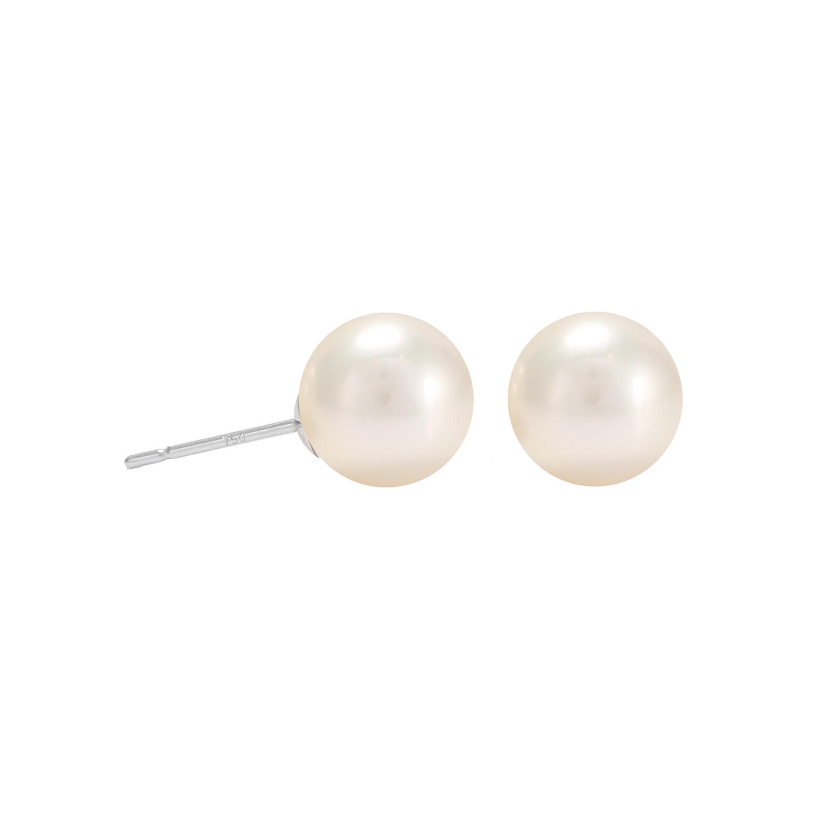 Mappin & Webb 18ct White Gold 6mm Freshwater Pearl Stud Earrings Reviews