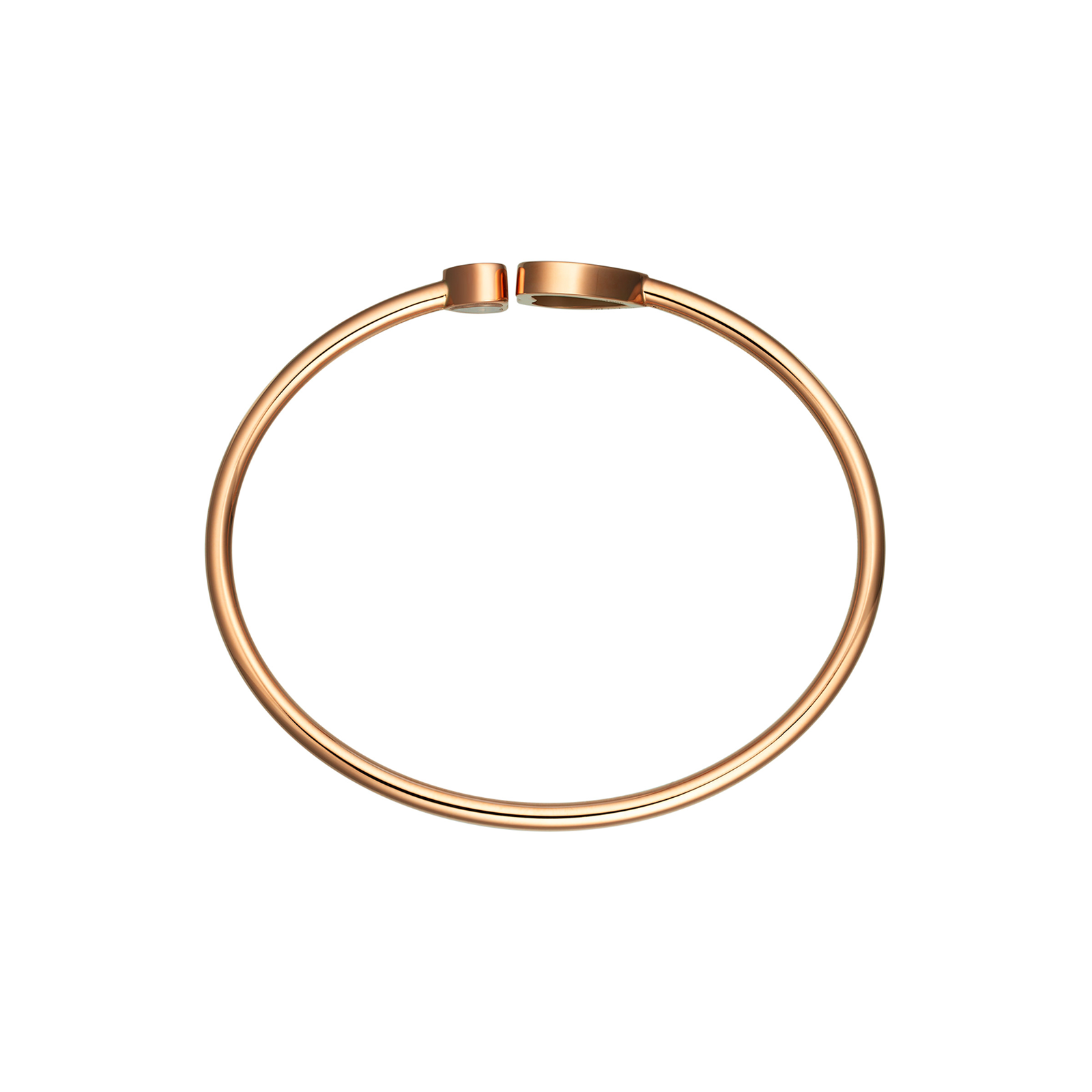 Chopard Happy Hearts 18ct Rose Gold Diamond Bangle Reviews