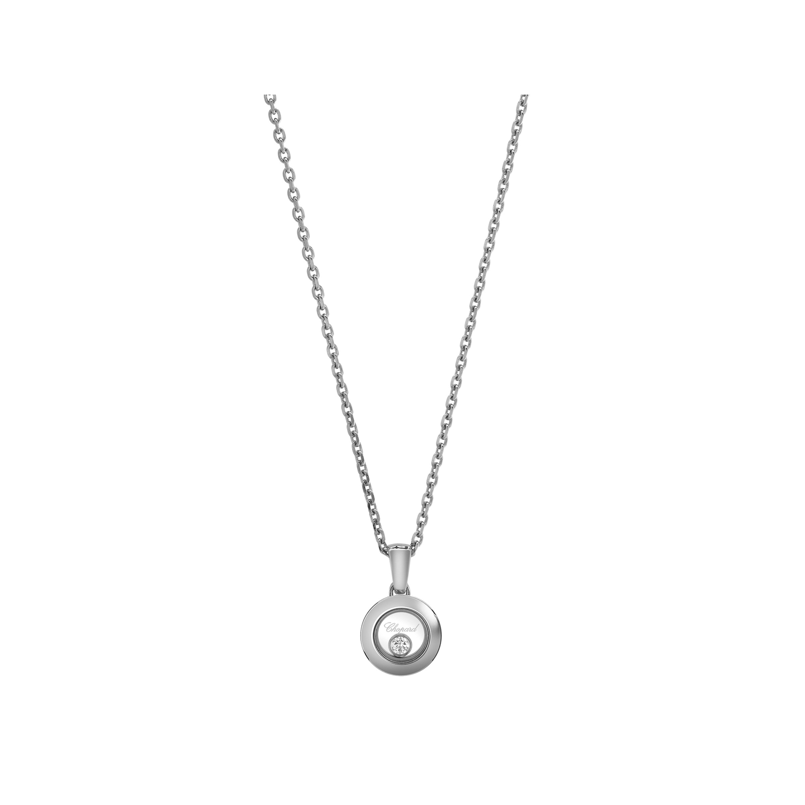 Chopard Happy Diamonds 18ct White Gold Icons Pendant Reviews