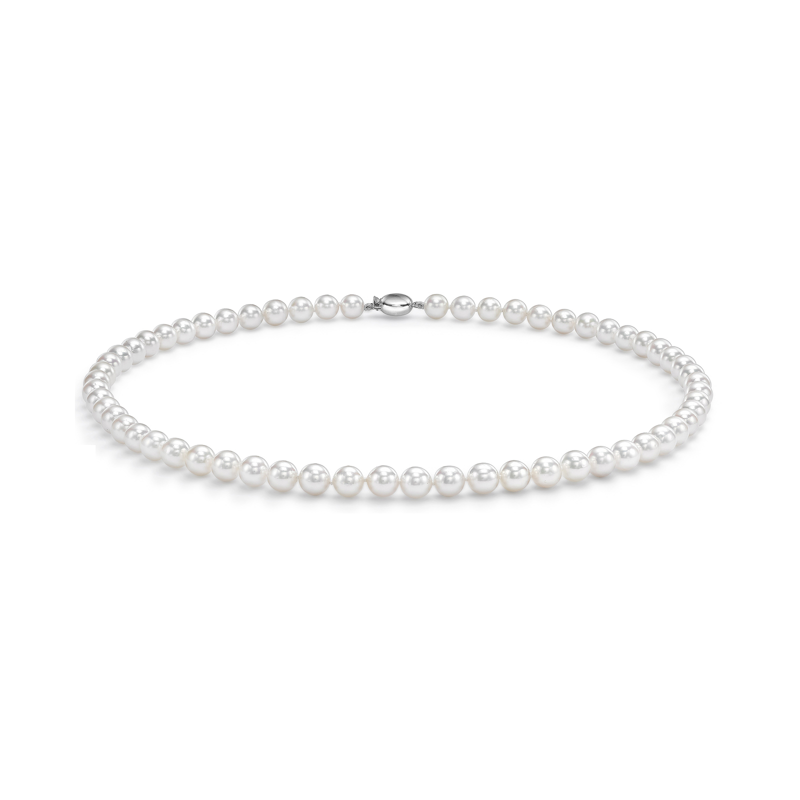 18ct White Gold 8.5-9.0mm AAA Akoya Pearl Necklace Reviews