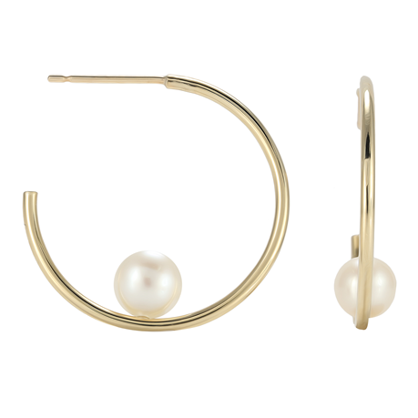 Pearl Earrings Rose Yellow White Gold Silver Diamond Pearl Earrings Rose Yellow White Gold Silver Diamond