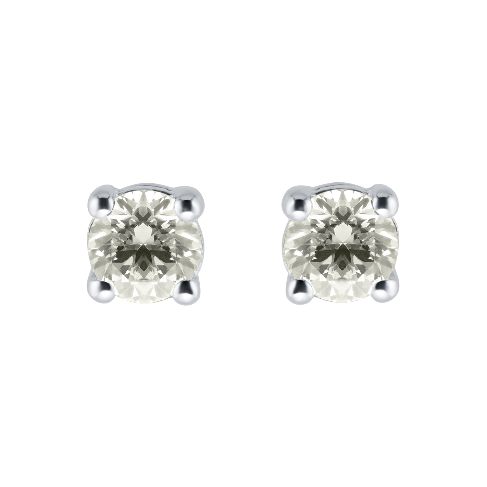 Silver November Orange Cubic Zirconia Stud Earrings Review