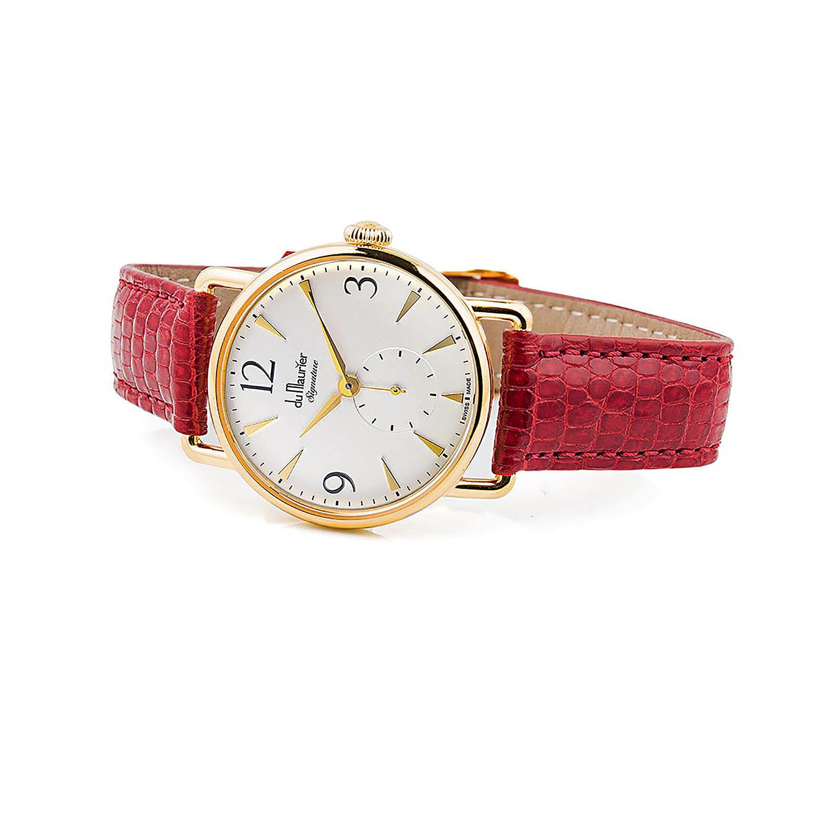 Du Maurier Daphne Signature 32mm Watch DSG-SLVD-RED Reviews