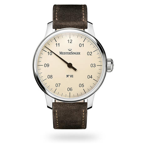 Meistersinger N 01 Automatic Ivory Unisex Watch