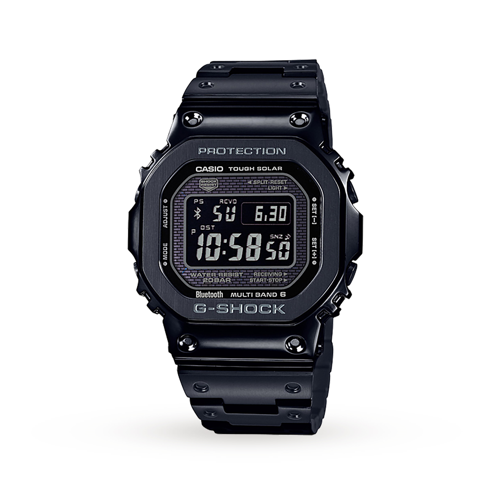 Casio G-Shock Full Metal Black Bluetooth Gents Watch GMW-B5000GD-1ER