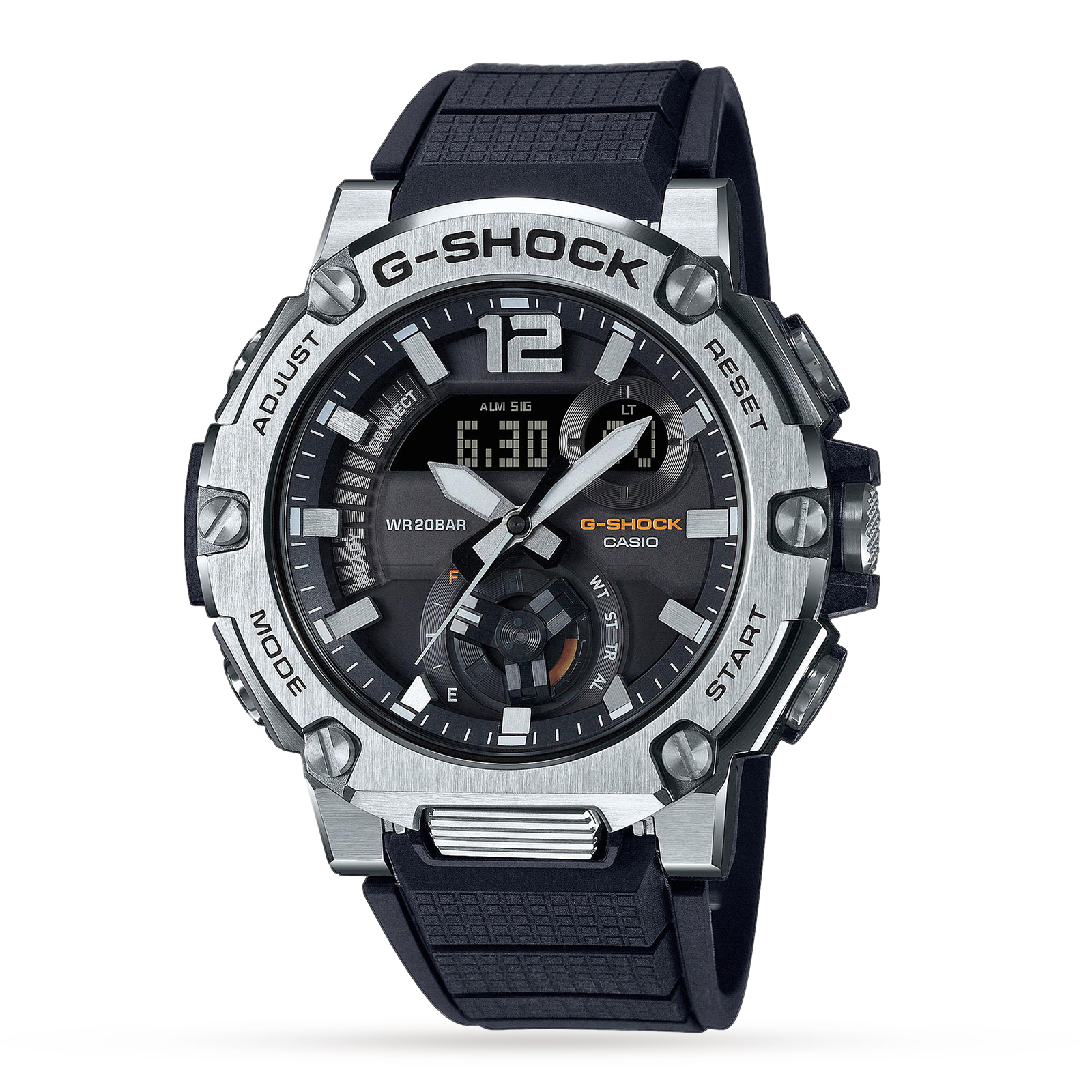 Casio G Shock G Steel Resin Bluetooth Gents Watch Gst 00s 1aer Mens Watches Watches Goldsmiths