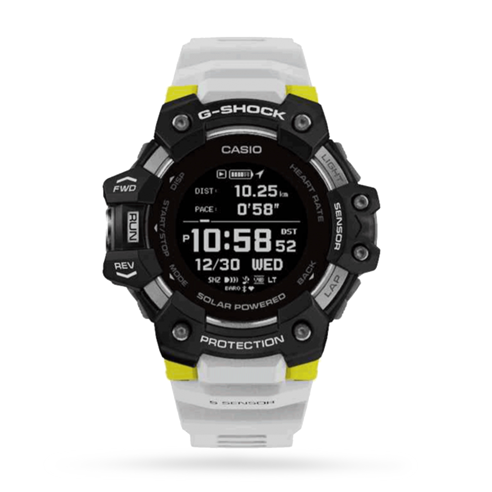 g shock heart rate watch