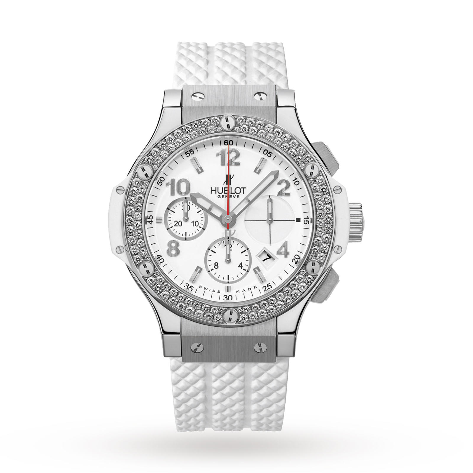 Hublot Big Bang Steel White Diamonds 342 Se 230 Rw 114 41mm Luxury Watches Watches Watches Of Switzerland