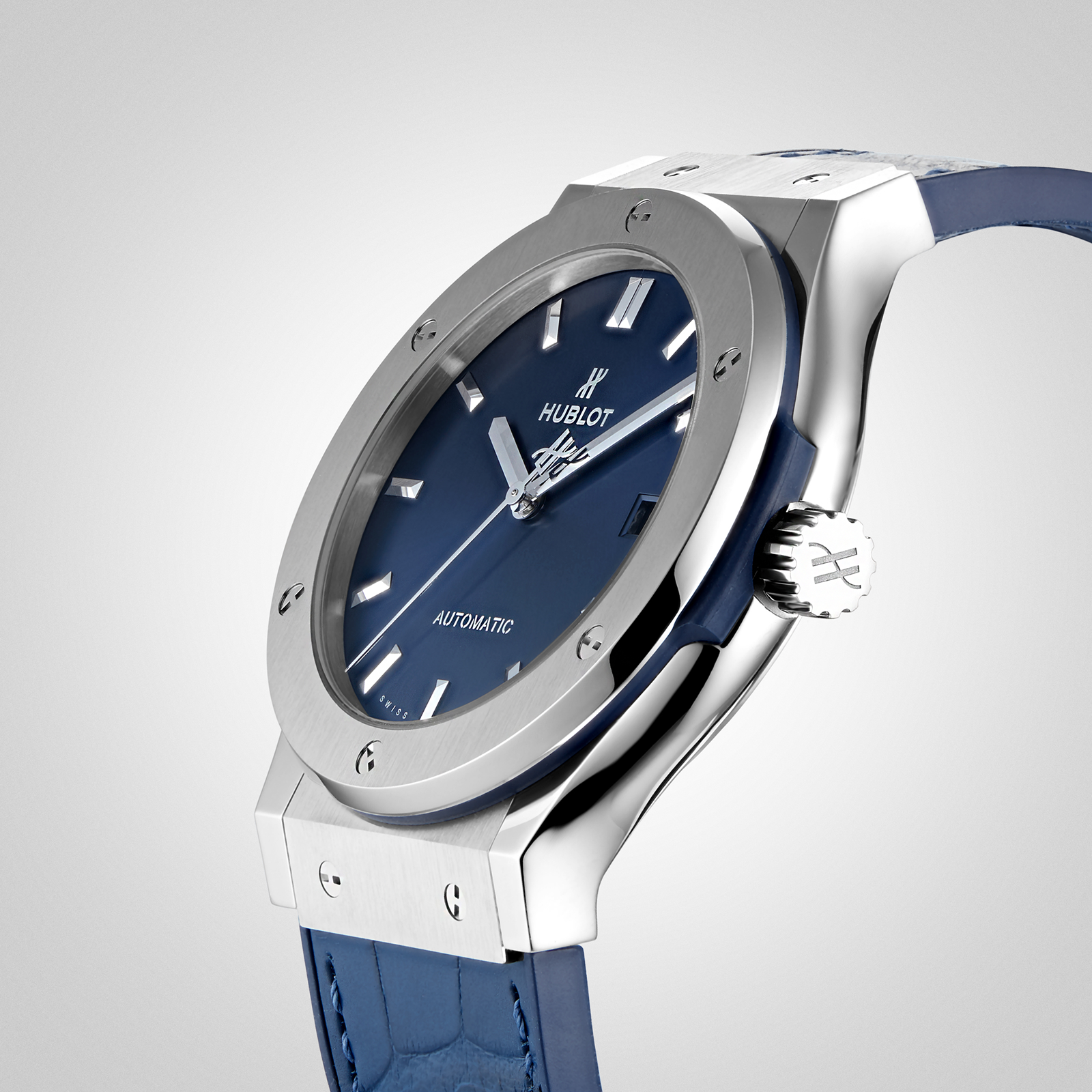 Hublot Classic Fusion Blue Titanium 511.NX.7170.LR 45mm | Luxury ...