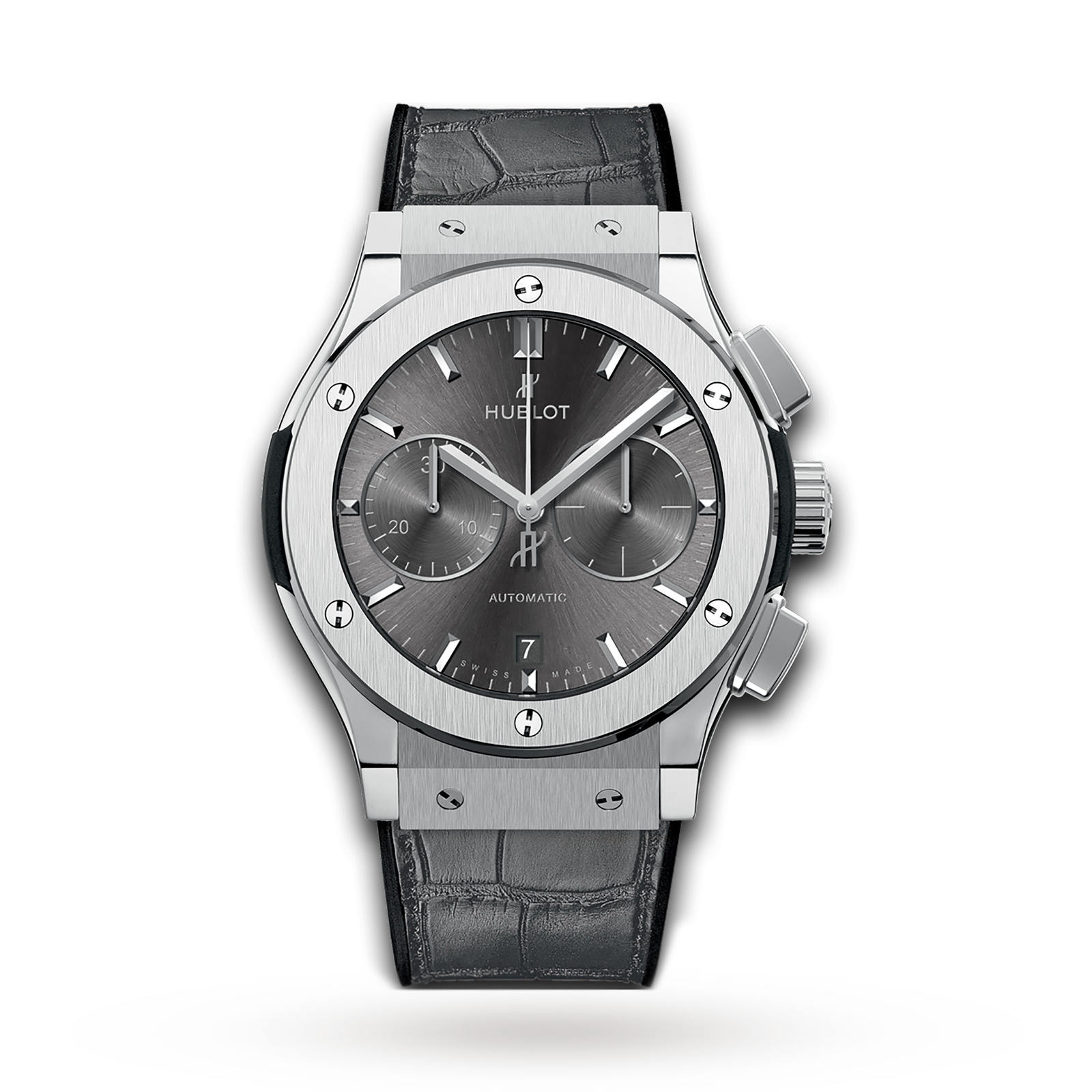 Hublot Classic Fusion Racing Grey Chronograph Titanium 521.NX.7071.LR ...