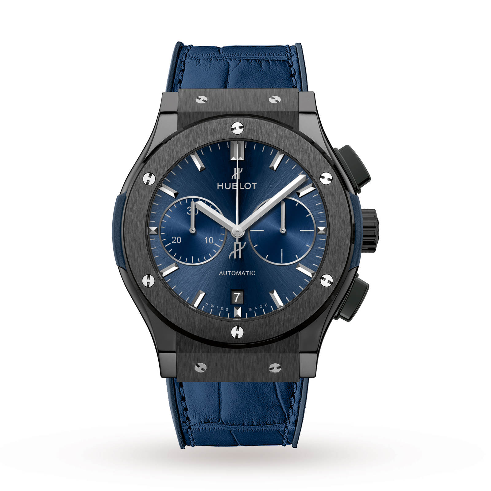 Hublot Classic Fusion Ceramic Blue Chronograph 521.CM.7170.LR 45mm Reviews