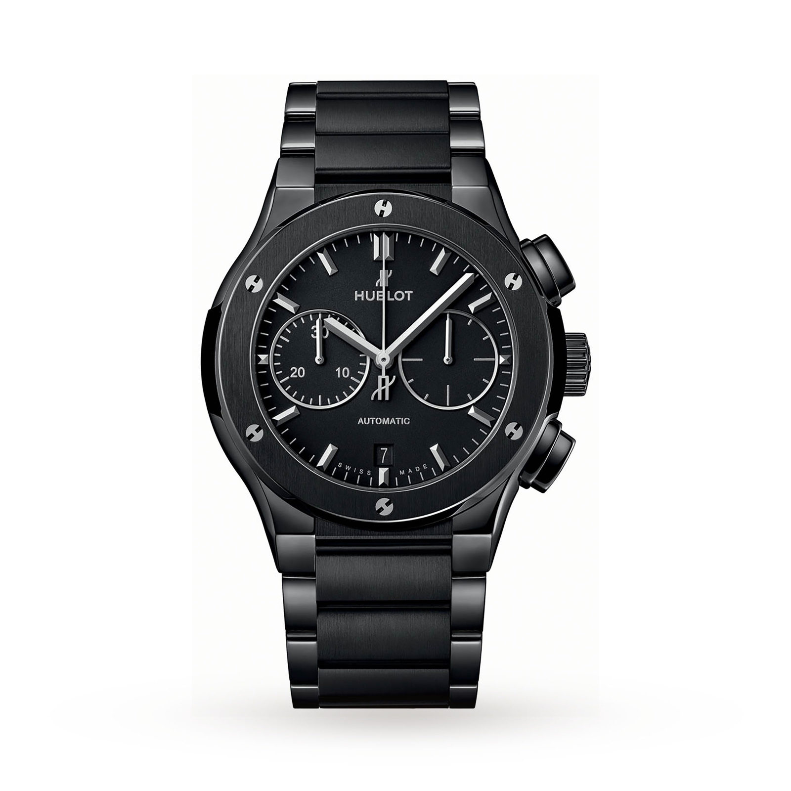 Hublot Classic Fusion Chronograph Black Magic Bracelet 520.CM.1170.CM 45mm Reviews