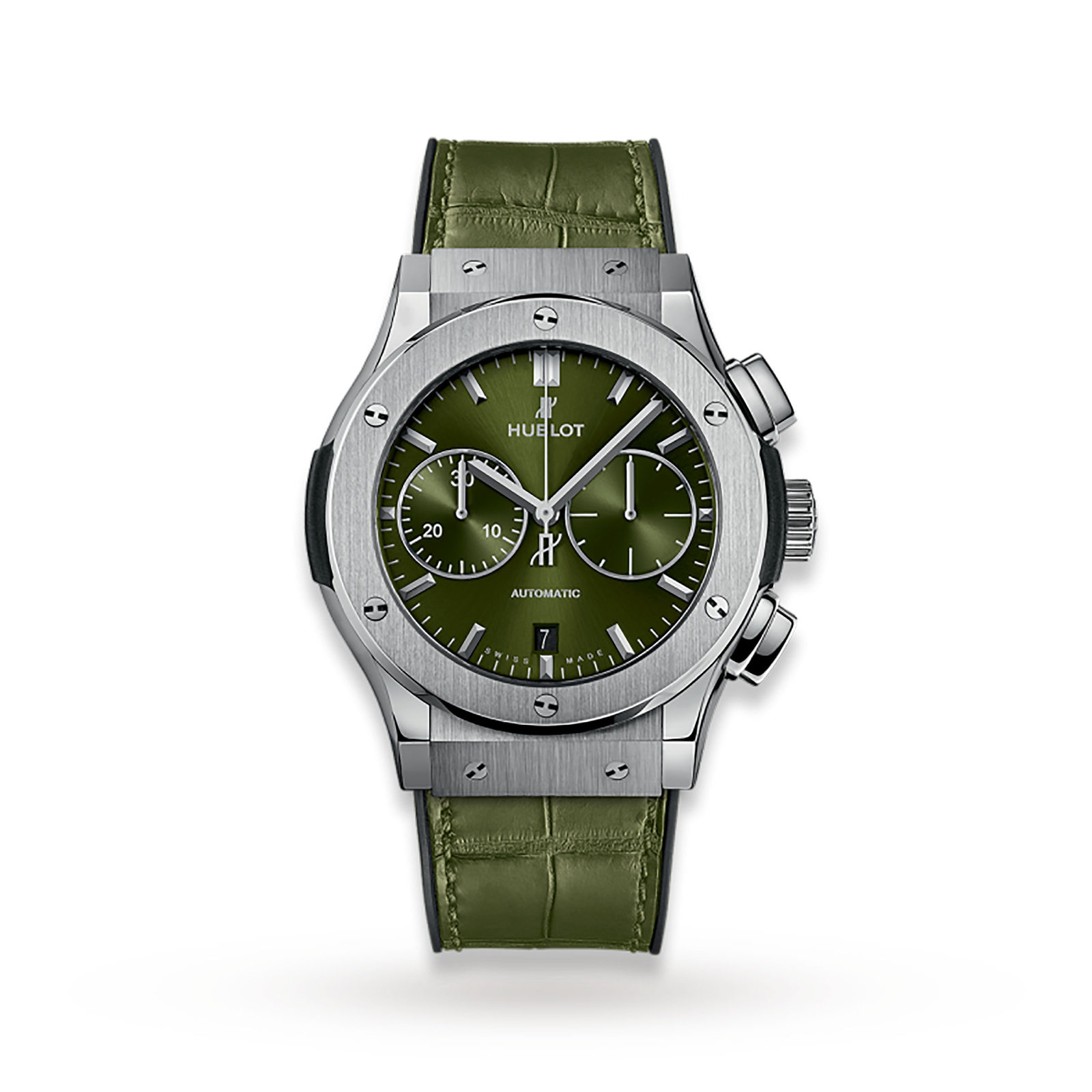 Hublot Classic Fusion Chronograph Titanium Green 521.NX.8970.LR 45mm Reviews