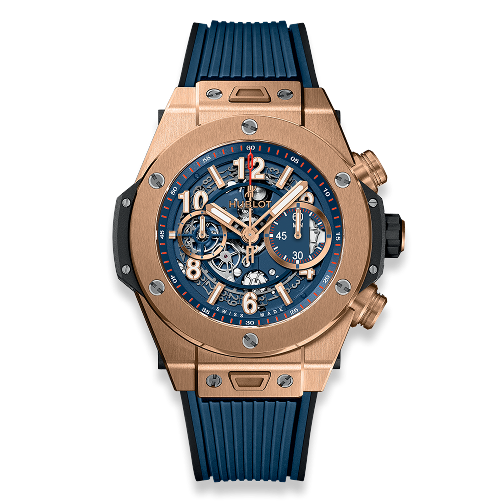 Hublot Big Bang UNICO King Gold Blue 411.OX.5189.RX 45mm Reviews