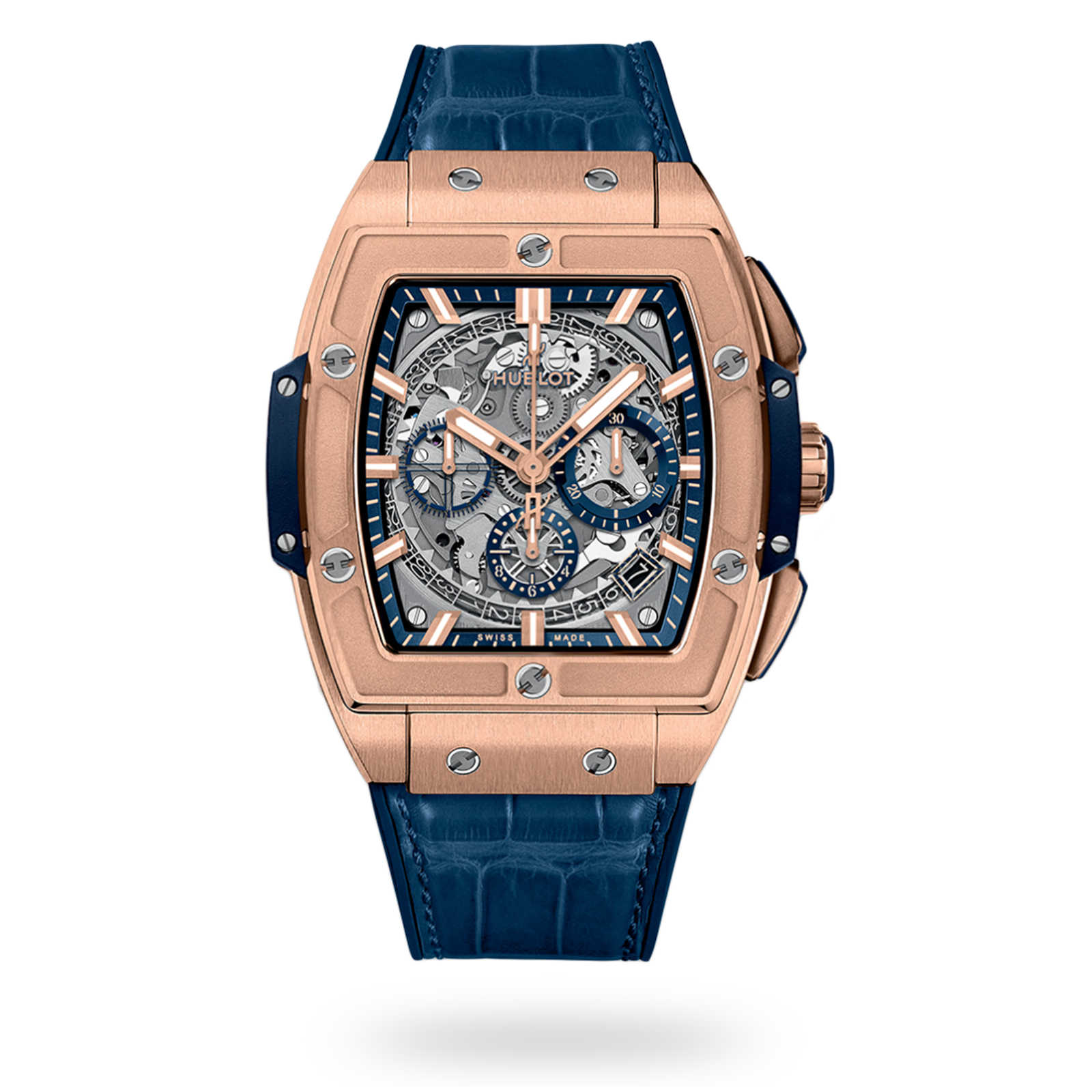 Hublot Spirit of Big Bang King Gold Blue 641.OX.7180.LR 42mm Reviews