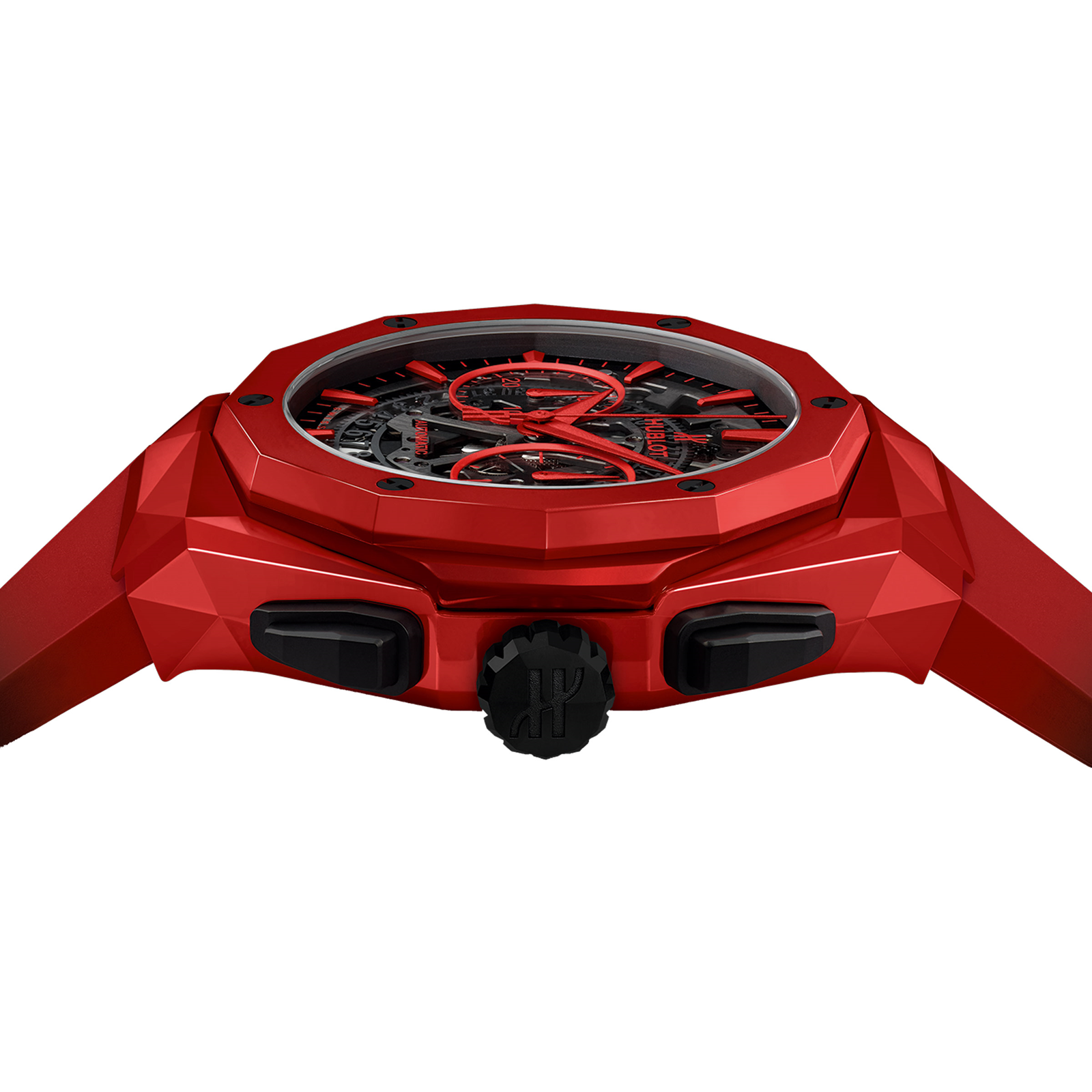 aerofusion chronograph orlinski red ceramic