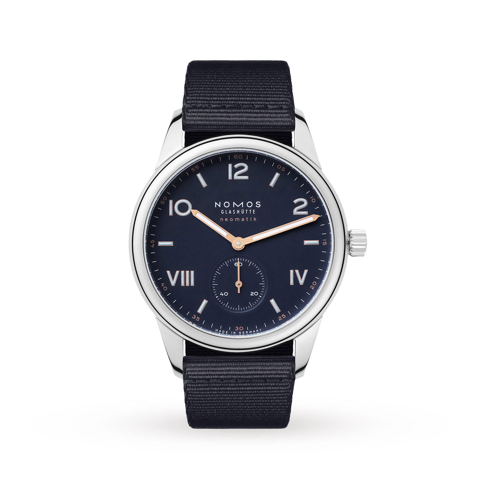 NOMOS Glash√ºtte, Club Campus Neomatik 39 midnight blue, reference 767 Reviews