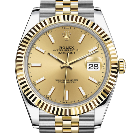 Rolex Datejust 41 Oyster, 41 mm, Oystersteel and yellow gold M126333-0010