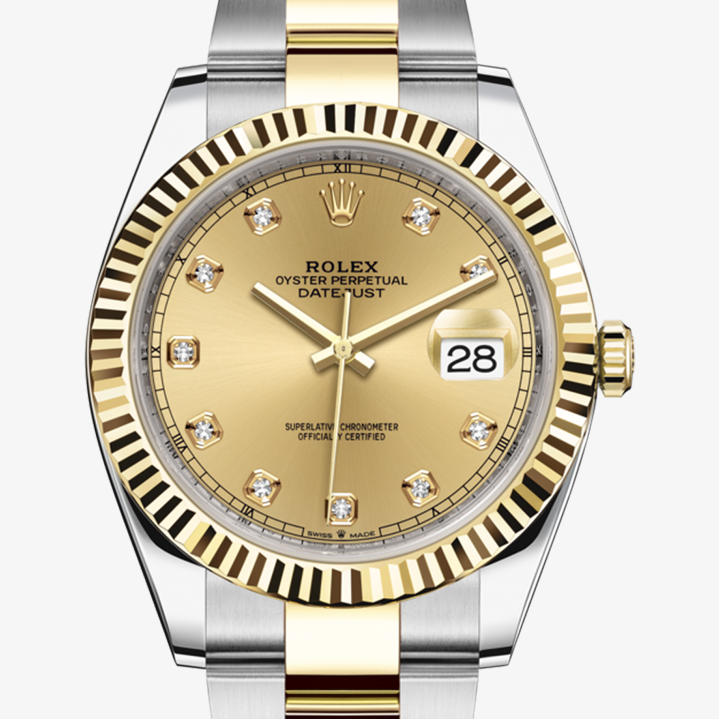 datejust 41 yellow gold