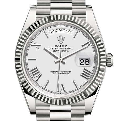 Rolex Day-Date 40 Oyster, 40 mm, white gold M228239-0046