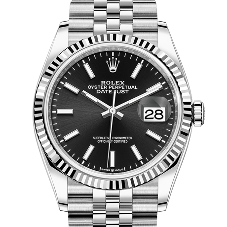 Rolex Datejust 36 Oyster, 36 mm, Oystersteel and white gold M126234-0015