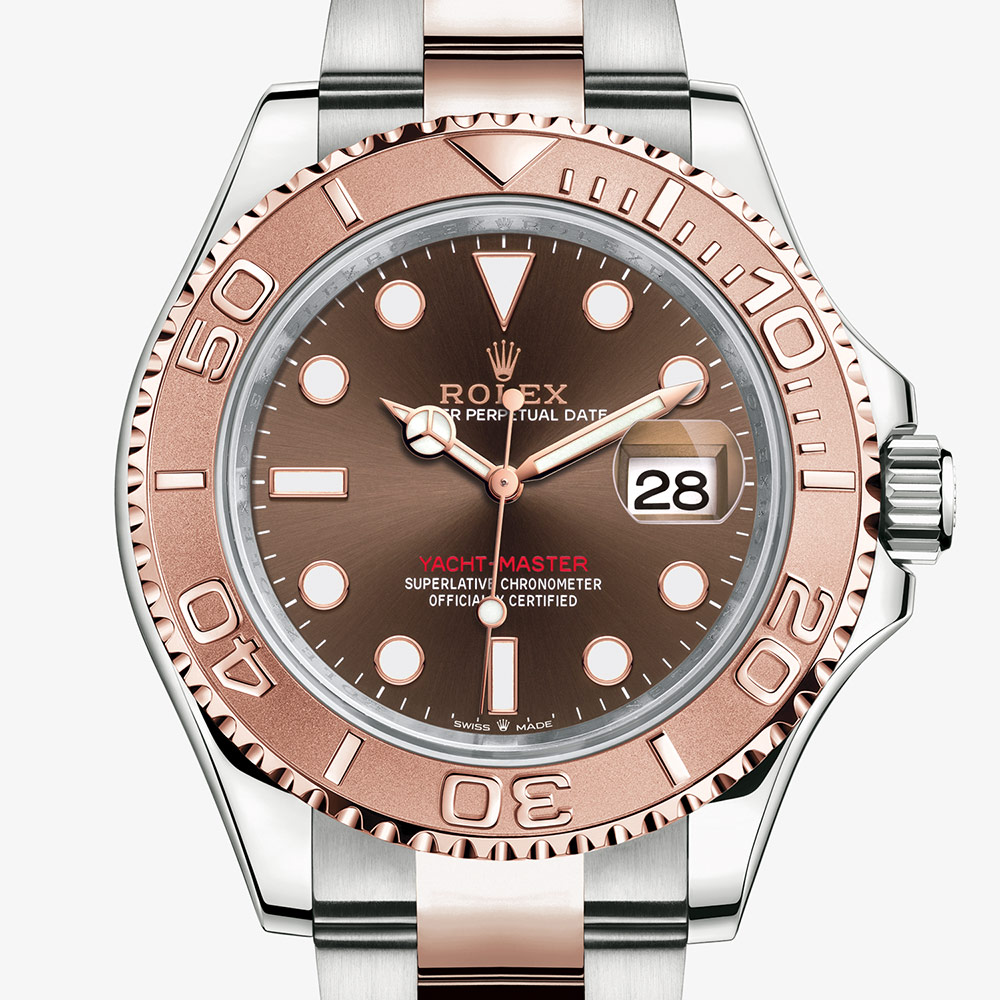 yacht master 40mm rose gold