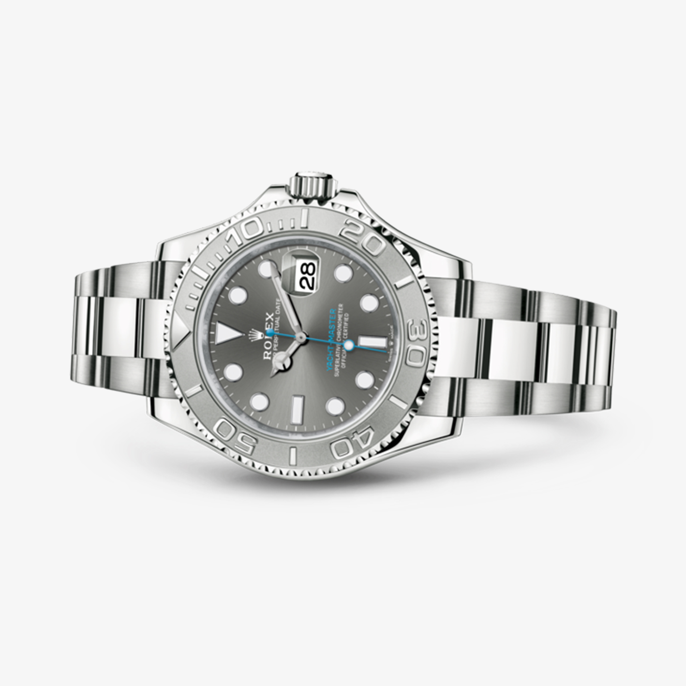 yacht master 40 oystersteel and platinum
